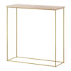 Milan konzol asztalka - Arany Milan konzol