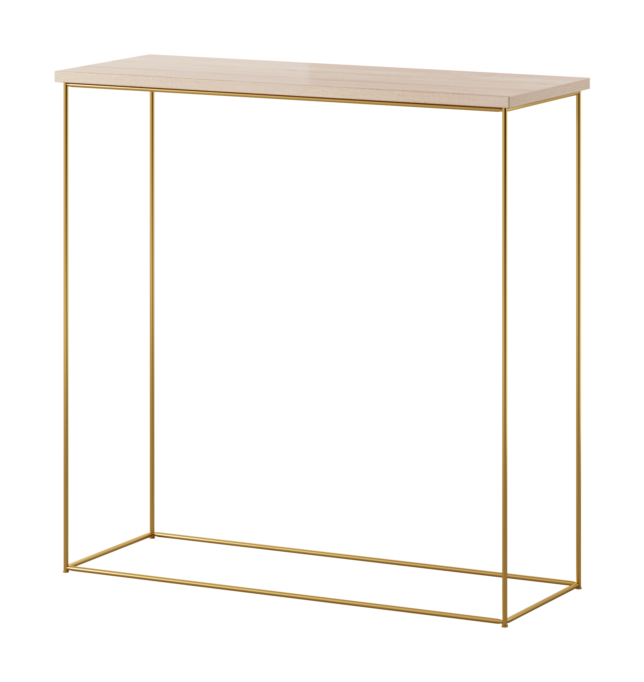 Milan konzol asztalka - Arany Milan konzol