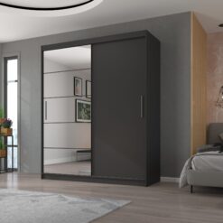 Tolóajtós szekrény tükörrel ESTI 180