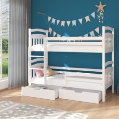 Kétszemélyes emeletes ágy matracokkal ADA 200x90