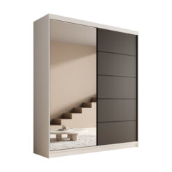 Tolóajtós szekrény tükörrel Nico 180
