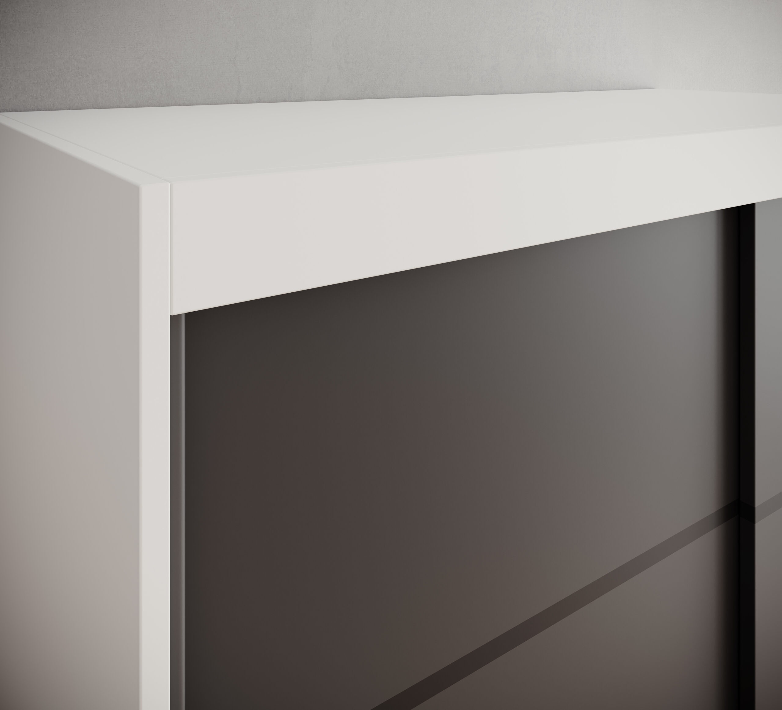 Tolóajtós gardrób Lizi tolóajtós szekrény 120 - Fehér Tolóajtós gardrób Lizi tolóajtós szekrény 120 - Fehér - Image 3