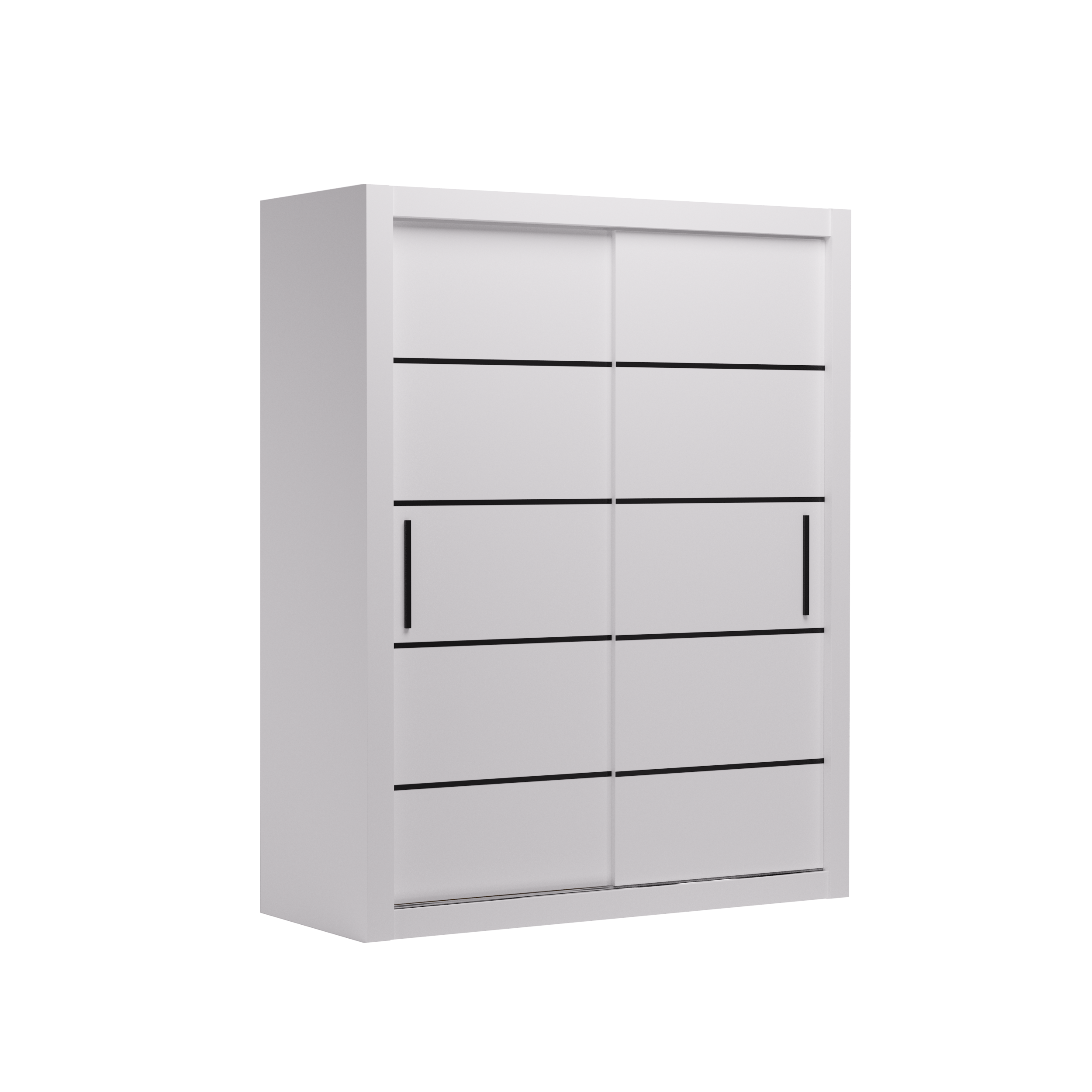 Tolóajtós gardrób MORELL 160 tolószekrény - Fehér Tolóajtós gardrób MORELL 160 tolószekrény - Fehér - Image 3