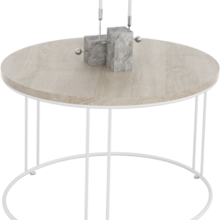 NOEL dohányzóasztal - Fehér Fehér