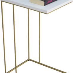 Laptop asztal DRU segédasztal - Arany Arany