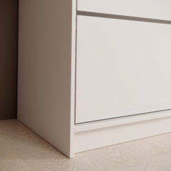 Tolóajtós gardrób Sonic tükrös tolóajtós szekrény 200 - Fehér