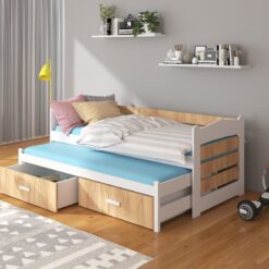 Ágykeret dupla matraccal TIARRO 180x80