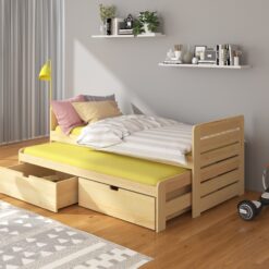 Dupla ágy matracokkal TOMI 200x90