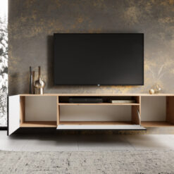 TV szekrény FALI NOEMI TV szekrény - Fekete Fekete