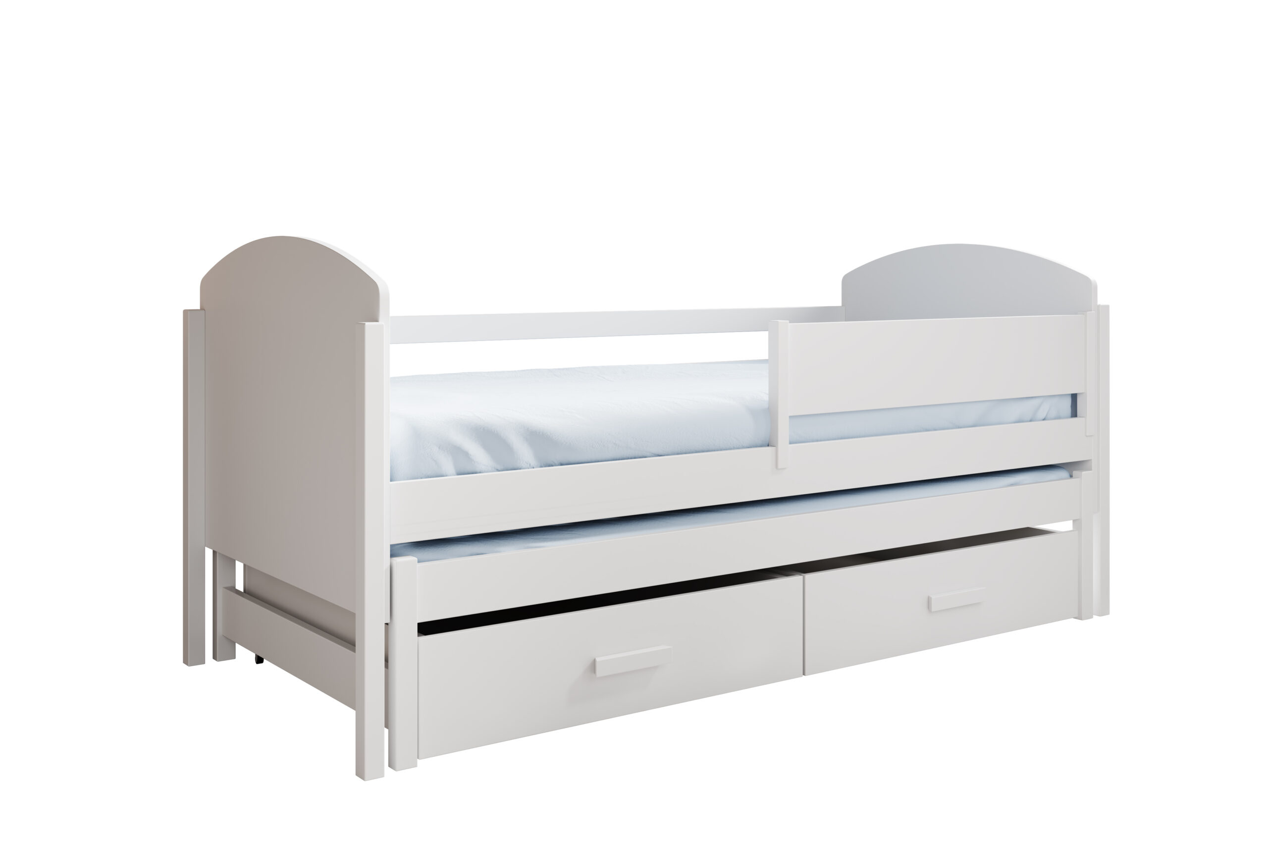 Olen kétszemélyes gyerekágy 180x80 - Fehér Olen kétszemélyes gyerekágy 180x80