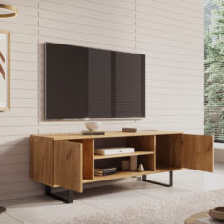 TV szekrény RTV szekrény Lofter 135 cm - Craft tölgy