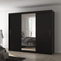 Üveges tolóajtós szekrény DENIS 250