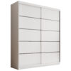 Tolóajtós gardrób Tolóajtós szekrény Hannah 180 - Fehér Tolóajtós szekrény Hannah 180
