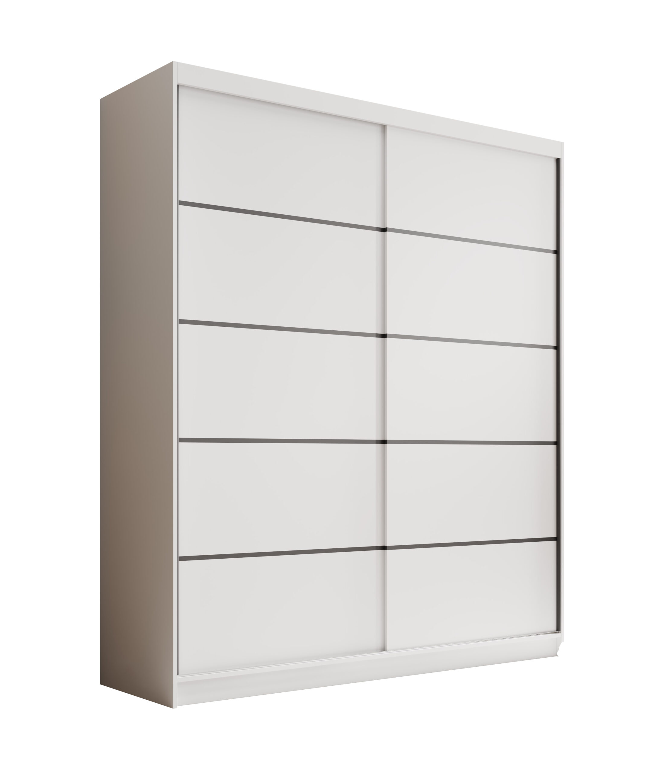 Tolóajtós gardrób Tolóajtós szekrény Hannah 180 - Fehér Tolóajtós szekrény Hannah 180