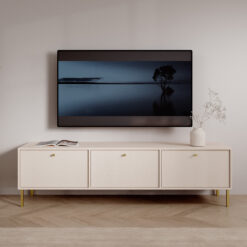 TV szekrény Tili 3D TV-szekrény - Homokbézs