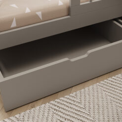 Gyermekágy Galicja házikó ágy matraccal - Szürke