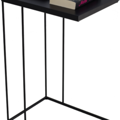 Laptop asztal DRU segédasztal - Fekete Fekete