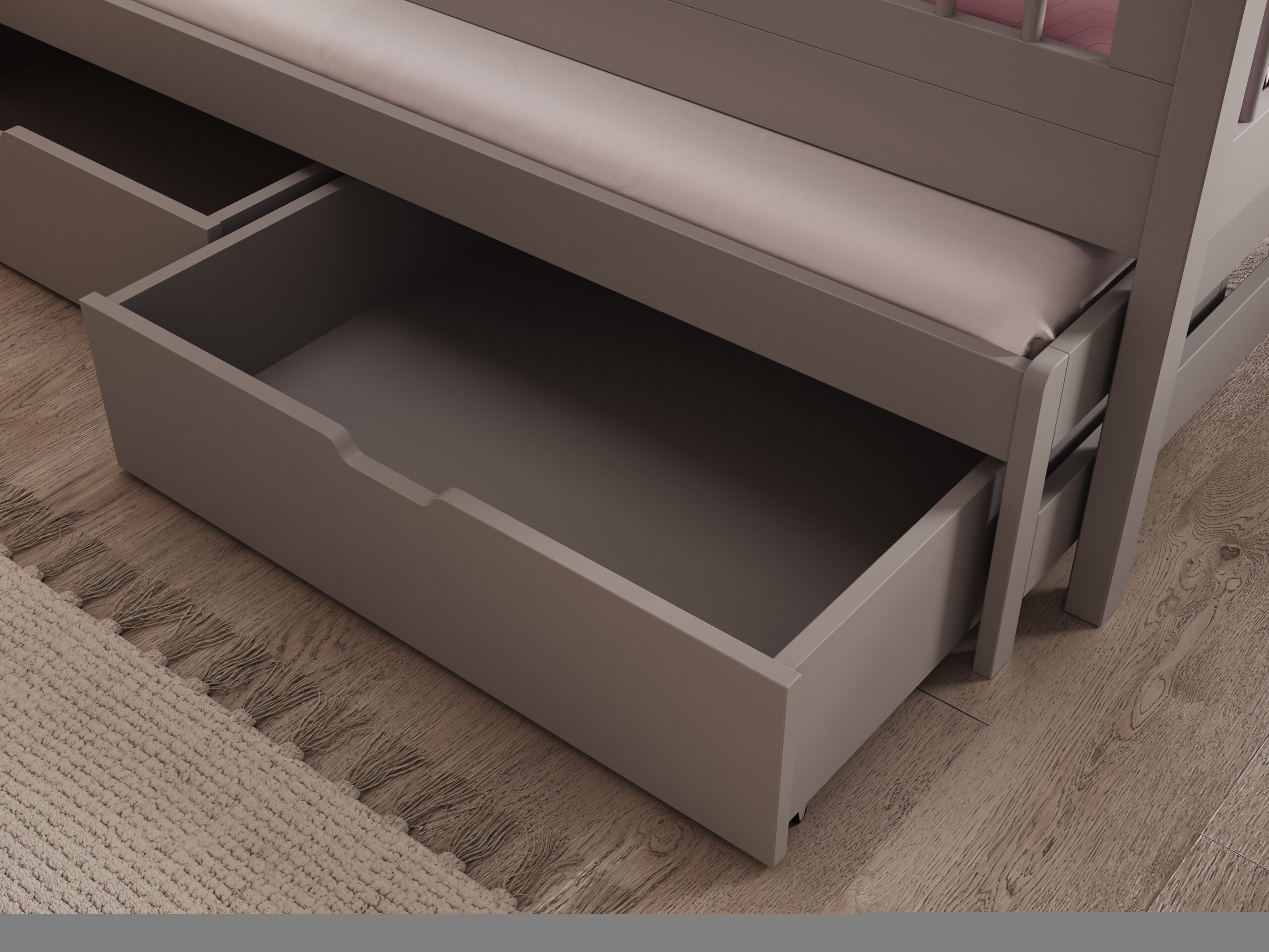 Gyermekágy Artes II házikó ágy - Szürke Gyermekágy Artes II házikó ágy - Szürke - Image 3