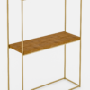 Velo konzol asztalka - Arany Velo konzol
