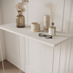 Milan konzol asztalka - Fehér