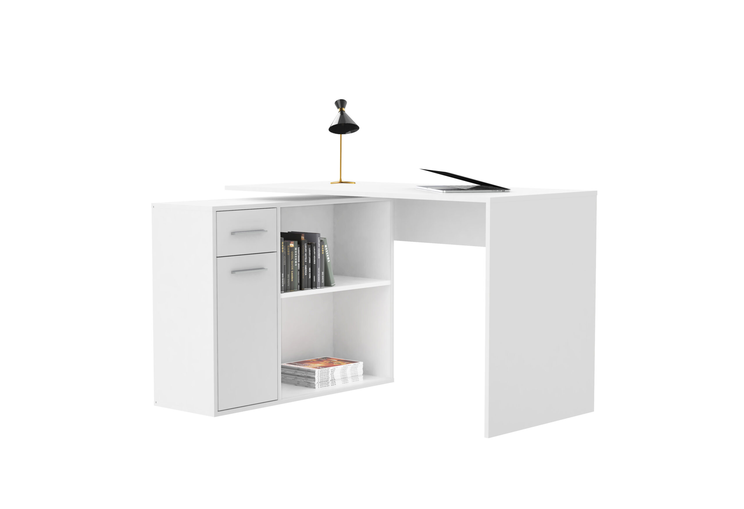 Íróasztal Sarokíróasztal SAULO - Sonoma Íróasztal Sarokíróasztal SAULO - Sonoma - Image 4