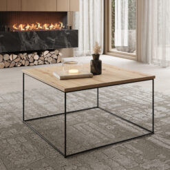 dohányzóasztal Roni - Fekete Fekete