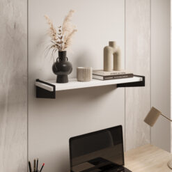 Fali polc Ovo polc - Fekete Fekete