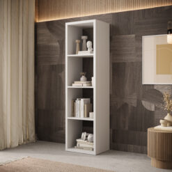 Könyvespolc Cleo II könyvespolc - Fehér Fehér