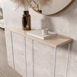 Sili konzol asztalka - Fehér