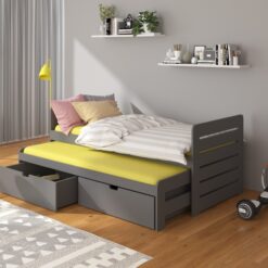 Dupla ágy matracokkal TOMI 180x80