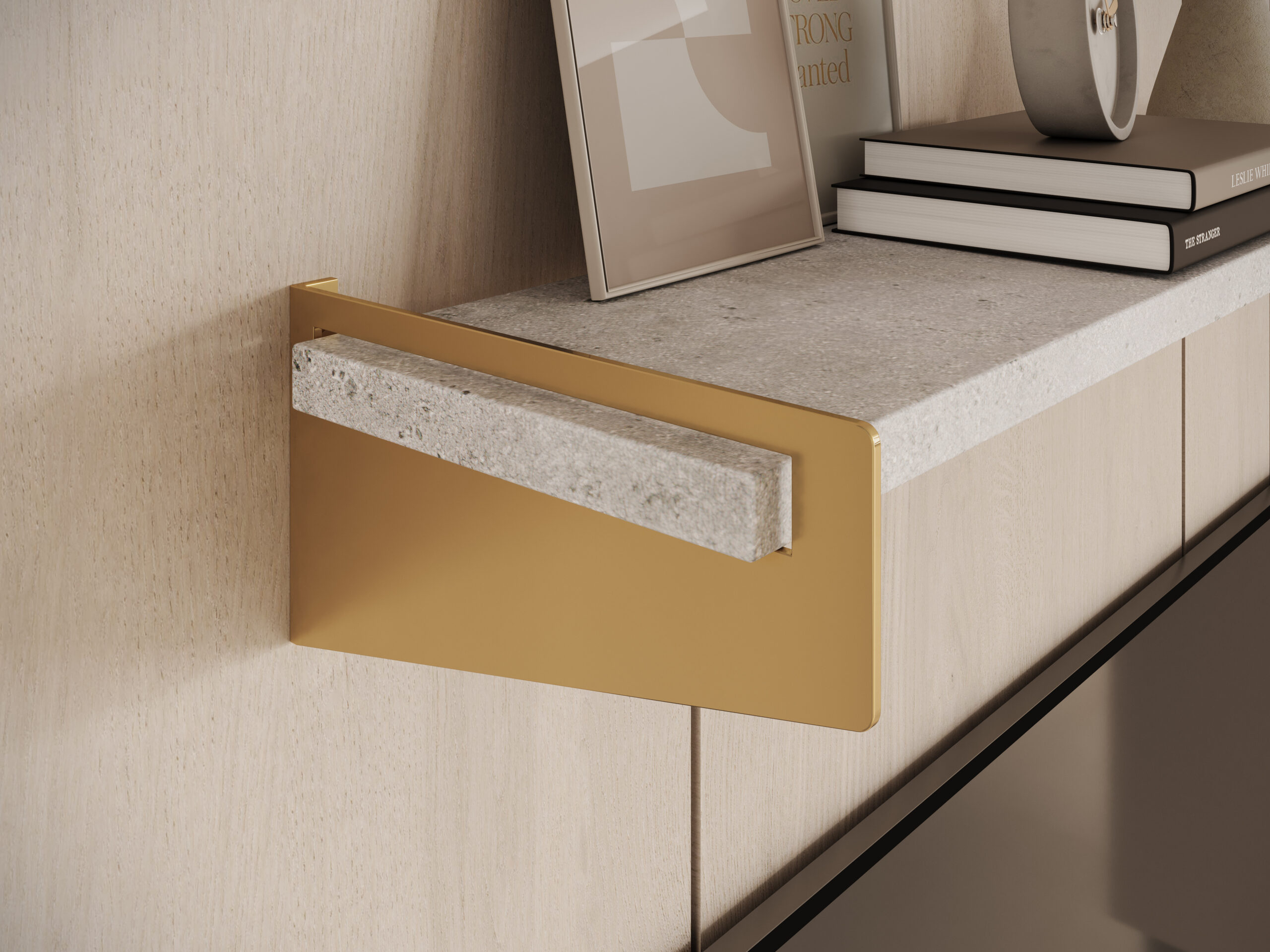 Fali polc Ivi polc - Arany Fali polc Ivi polc - Arany - Image 3