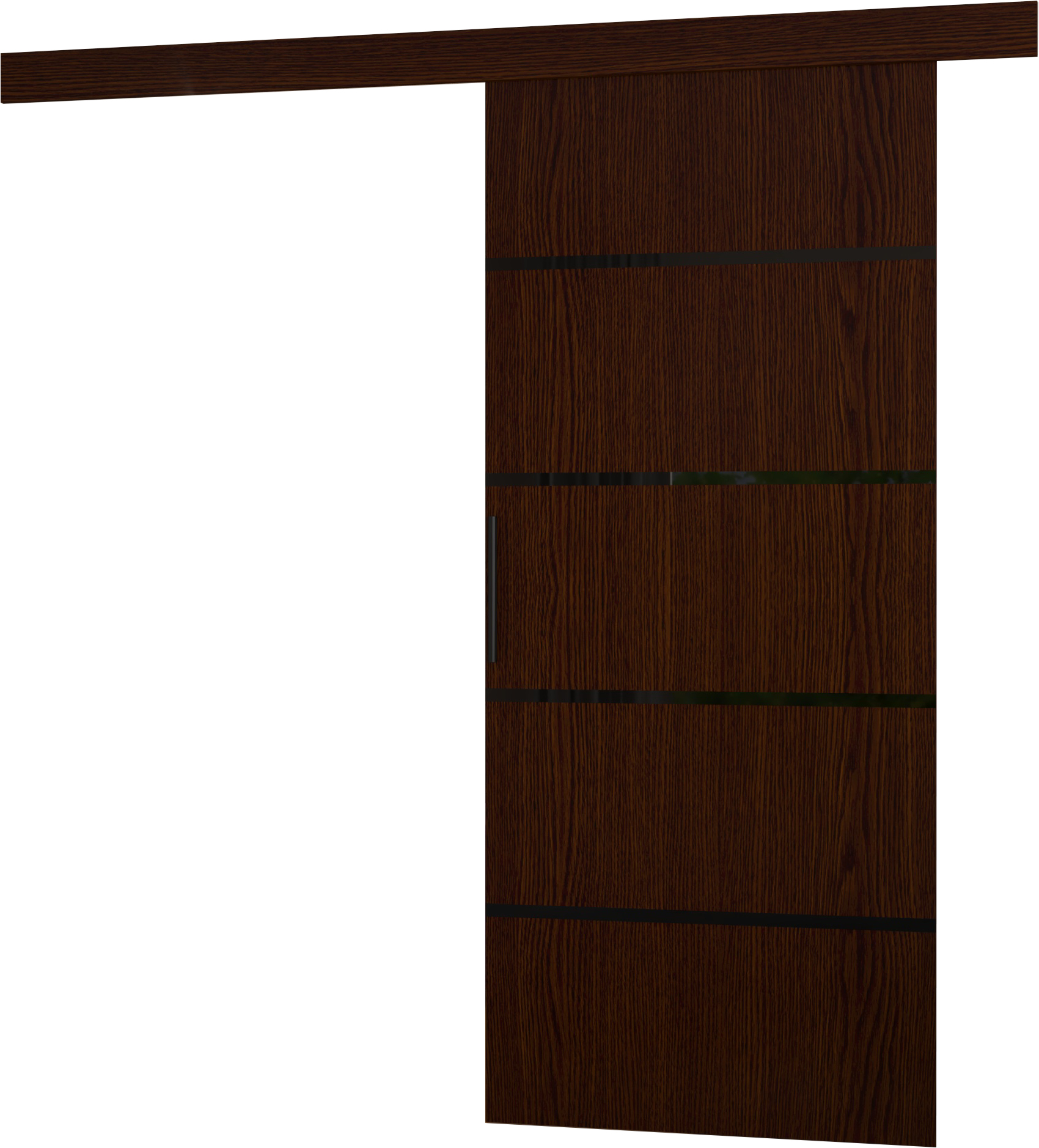 MUSCHU 96 fali tolóajtó - Wenge Wenge