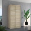 Tolóajtós gardrób Tolóajtós szekrény RIVA 100 - Sonoma Tolóajtós szekrény RIVA 100