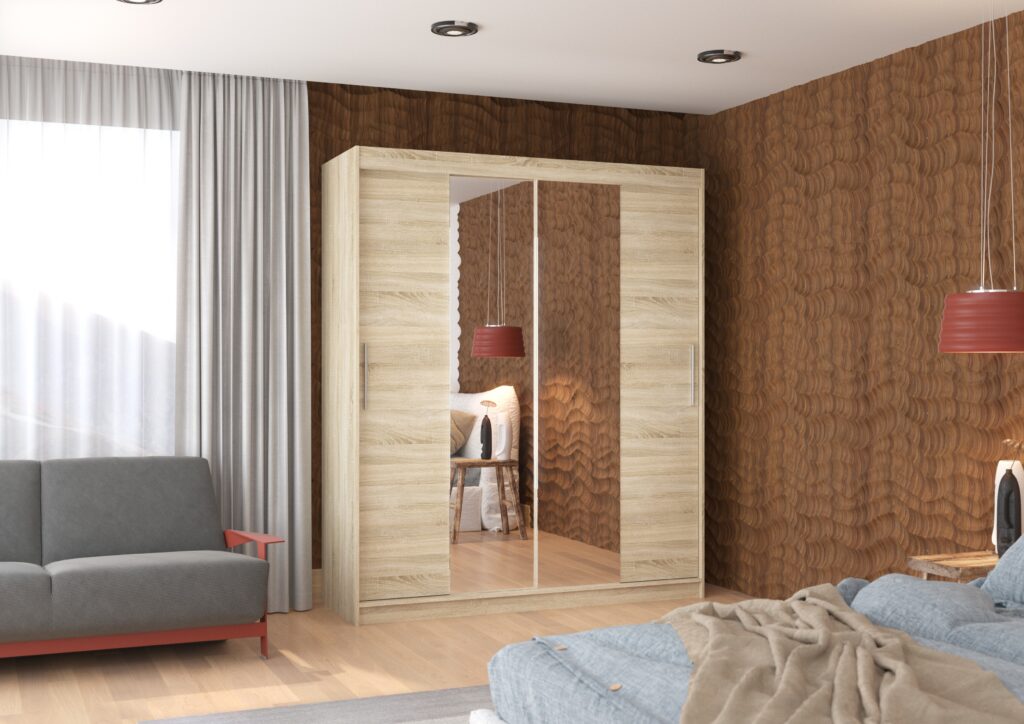 Tolóajtós szekrény DALLAS 180