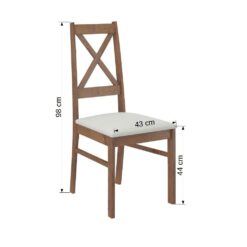 K67 fa szék - Sötét dió Sötét dió