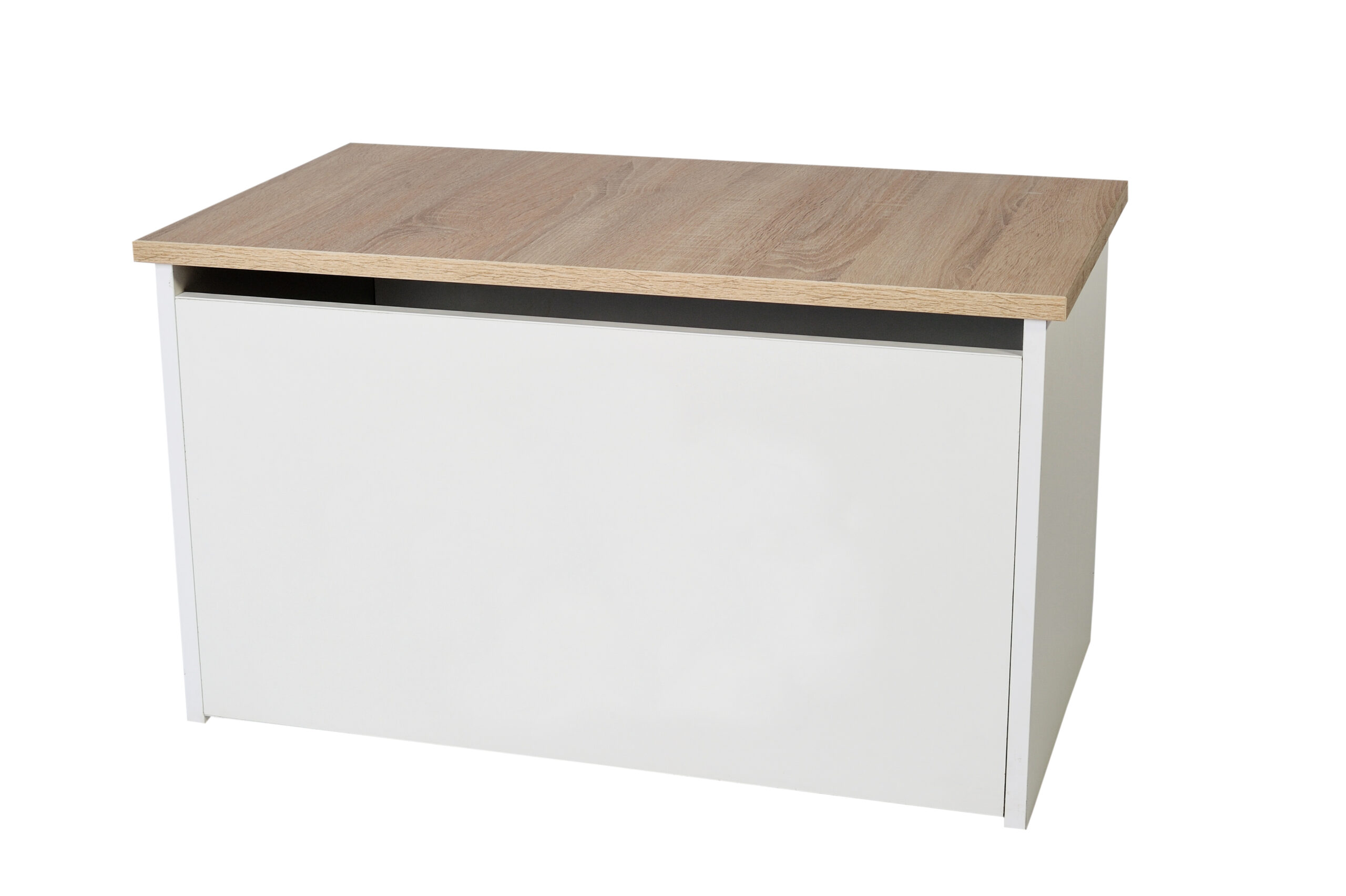 Játék láda DARIA játéktároló láda - Fehér DARIA játéktároló láda