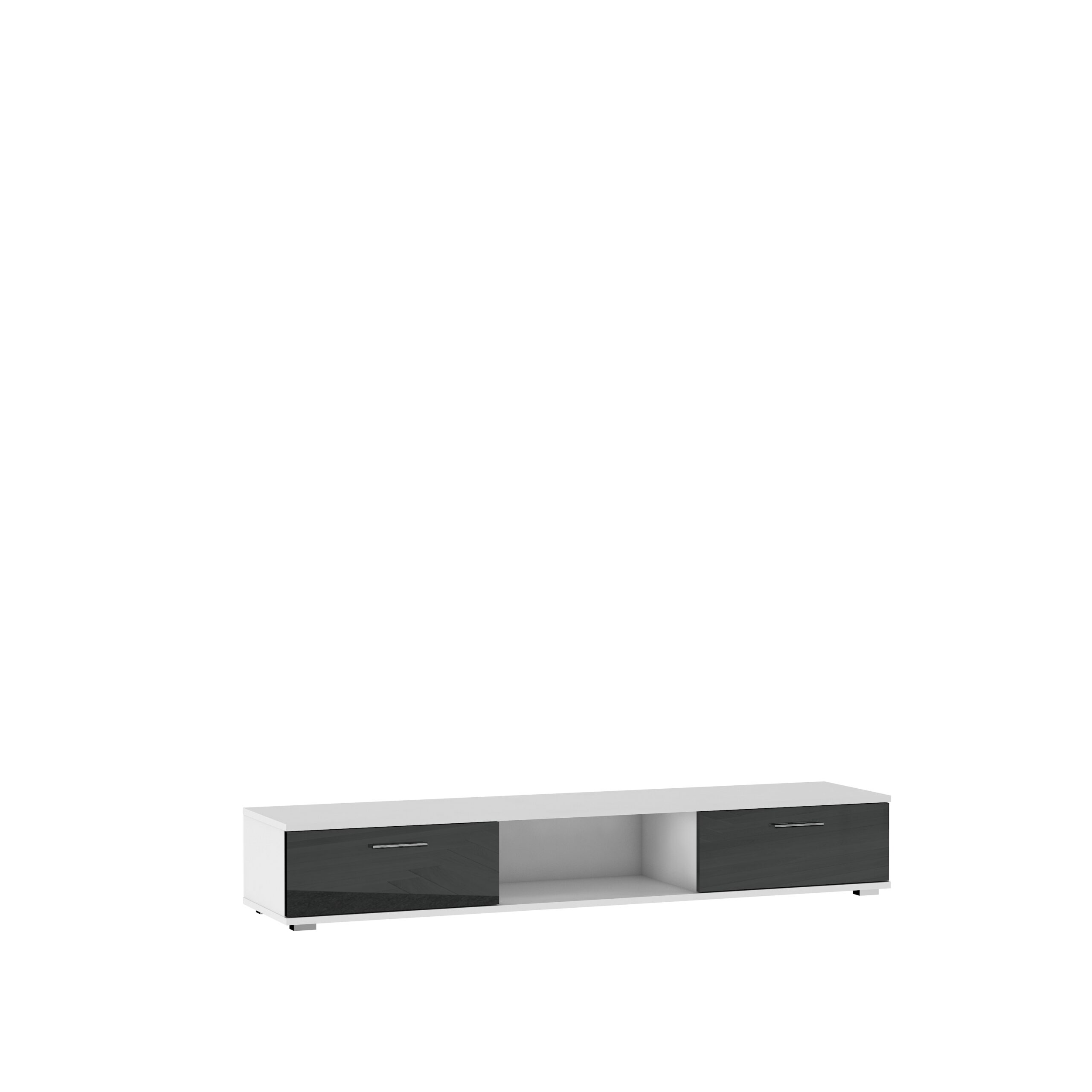 TV szekrény RTV SELLA - Fehér Fehér