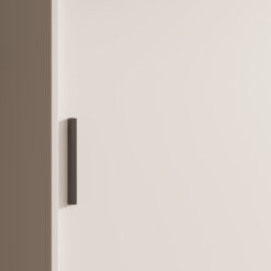 Tolóajtós gardrób Hailey 180 tükrös tolóajtós szekrény - Fehér