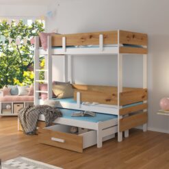 Háromágyas emeletes ágy ETAPO 180x80