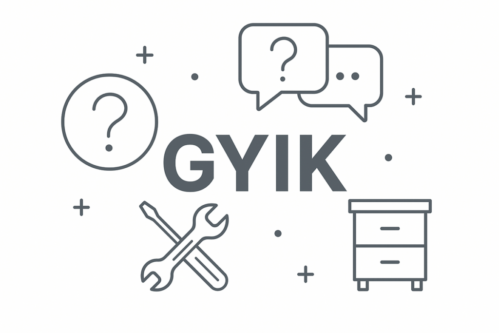 GYIK Gyakran ismételt kérdések butoraink.hu